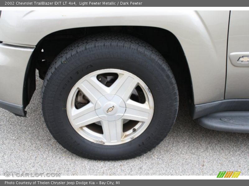 Light Pewter Metallic / Dark Pewter 2002 Chevrolet TrailBlazer EXT LT 4x4