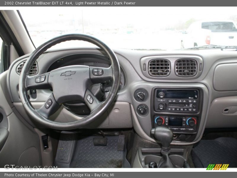 Light Pewter Metallic / Dark Pewter 2002 Chevrolet TrailBlazer EXT LT 4x4
