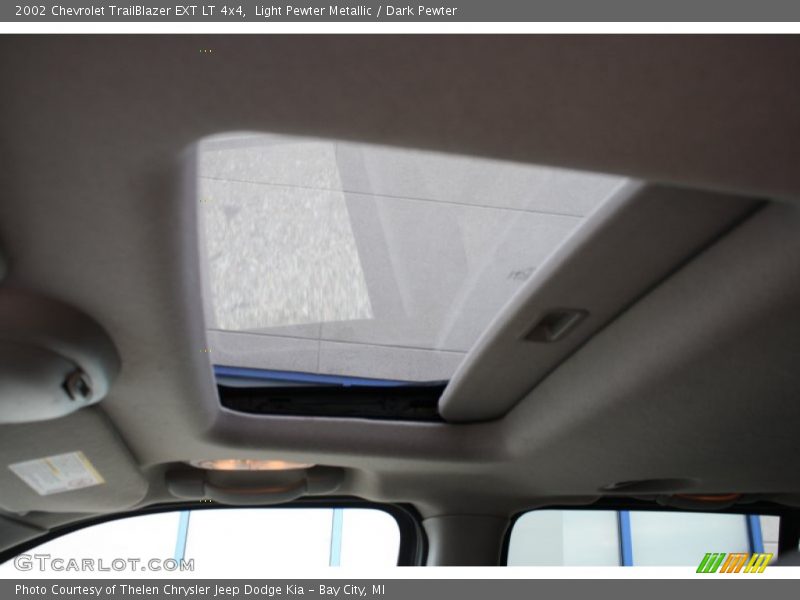 Light Pewter Metallic / Dark Pewter 2002 Chevrolet TrailBlazer EXT LT 4x4