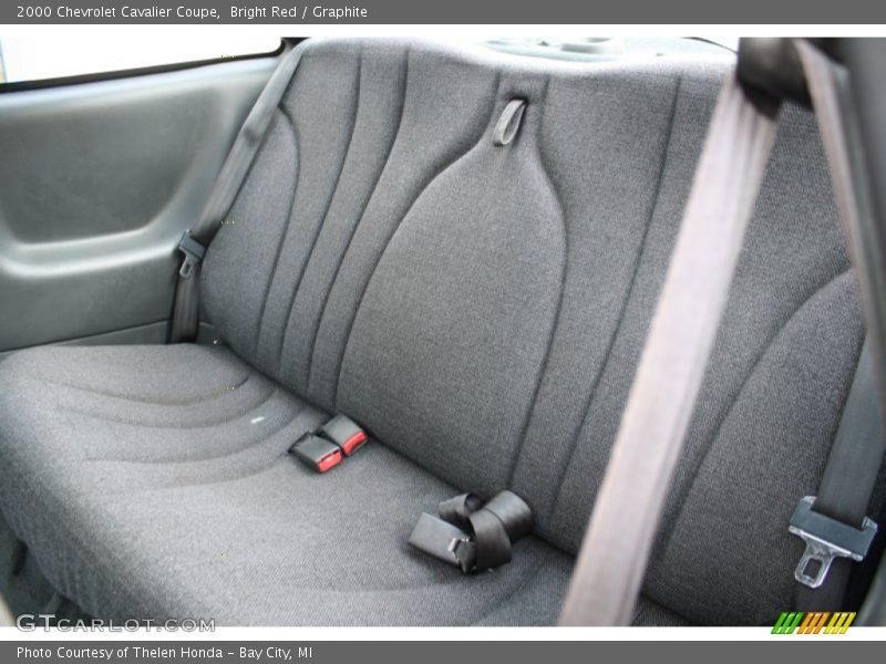 Bright Red / Graphite 2000 Chevrolet Cavalier Coupe
