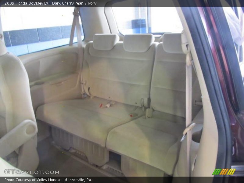 Dark Cherry Pearl / Ivory 2009 Honda Odyssey LX