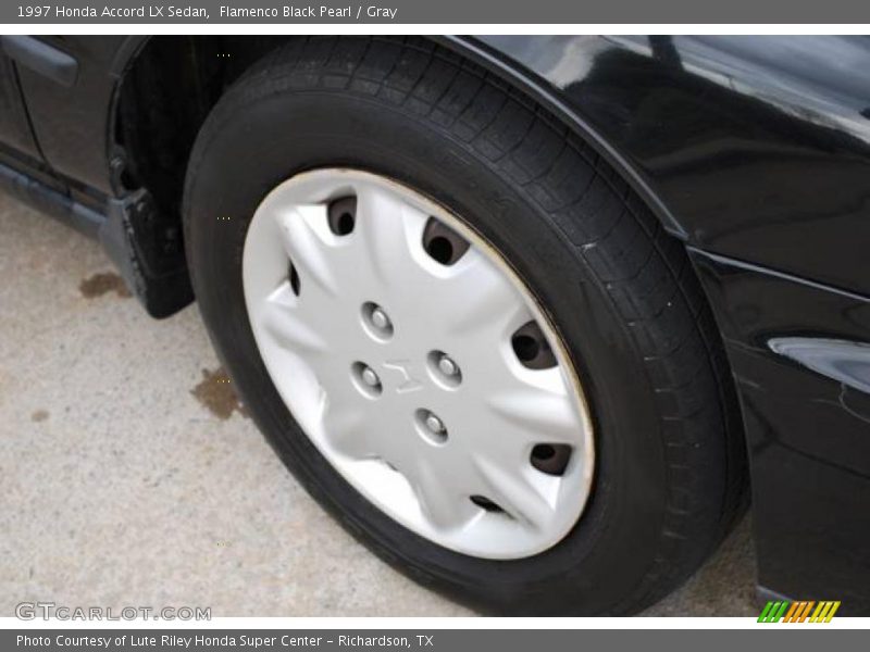 Flamenco Black Pearl / Gray 1997 Honda Accord LX Sedan