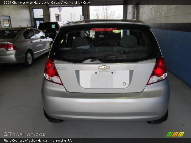 Galaxy Silver Metallic / Gray 2004 Chevrolet Aveo Hatchback