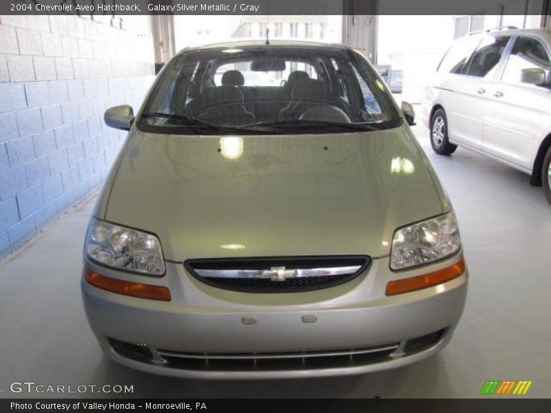 Galaxy Silver Metallic / Gray 2004 Chevrolet Aveo Hatchback