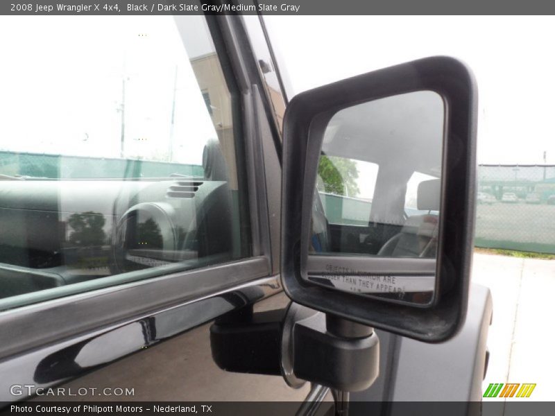 Black / Dark Slate Gray/Medium Slate Gray 2008 Jeep Wrangler X 4x4