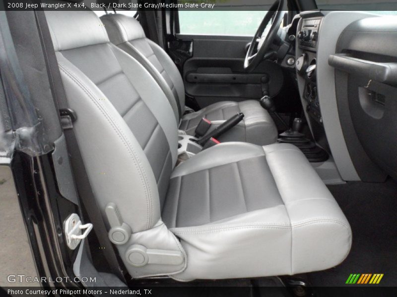 Black / Dark Slate Gray/Medium Slate Gray 2008 Jeep Wrangler X 4x4