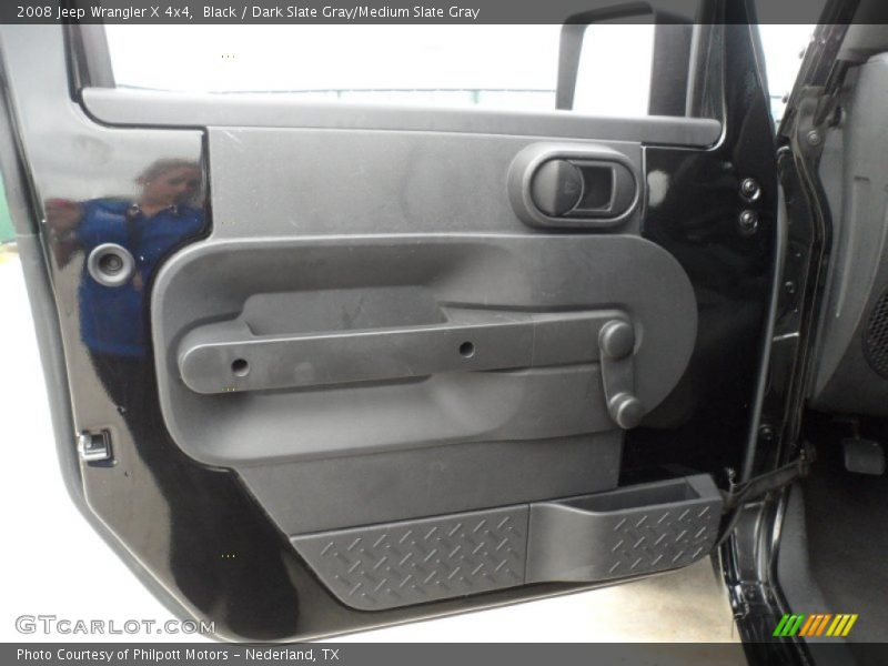Black / Dark Slate Gray/Medium Slate Gray 2008 Jeep Wrangler X 4x4