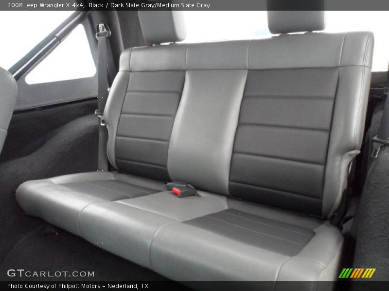Black / Dark Slate Gray/Medium Slate Gray 2008 Jeep Wrangler X 4x4