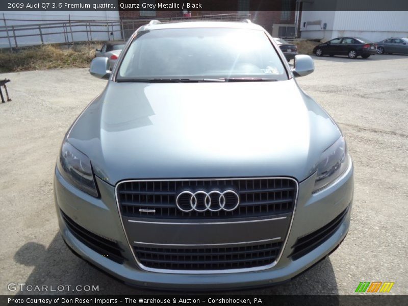 Quartz Grey Metallic / Black 2009 Audi Q7 3.6 Premium quattro