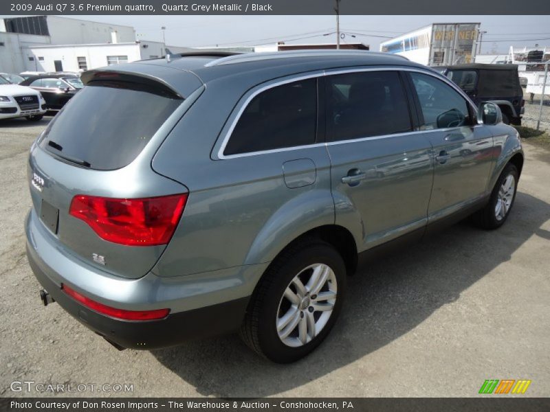 Quartz Grey Metallic / Black 2009 Audi Q7 3.6 Premium quattro