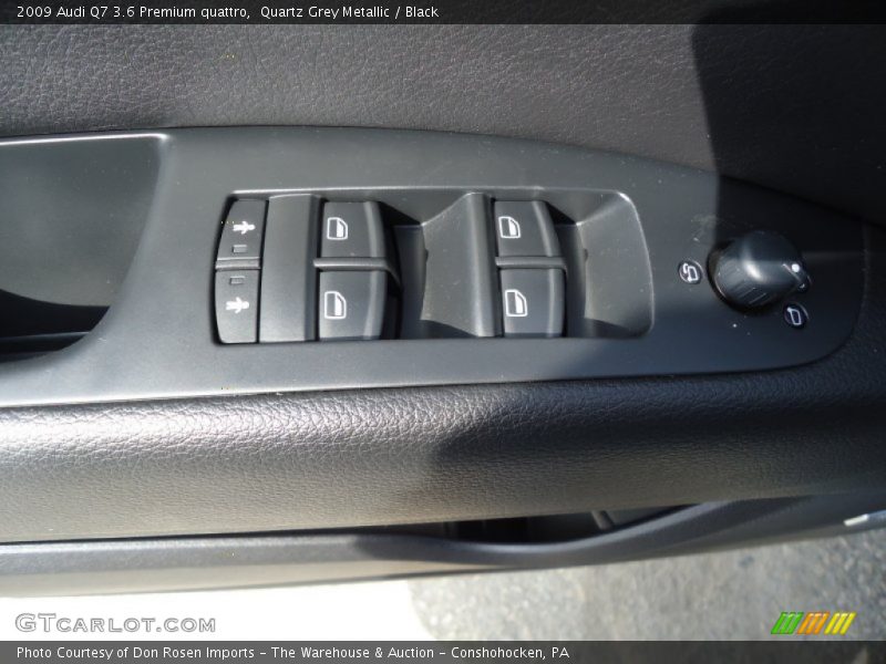Quartz Grey Metallic / Black 2009 Audi Q7 3.6 Premium quattro