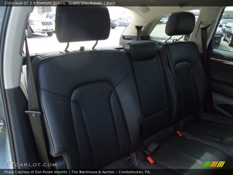 Quartz Grey Metallic / Black 2009 Audi Q7 3.6 Premium quattro