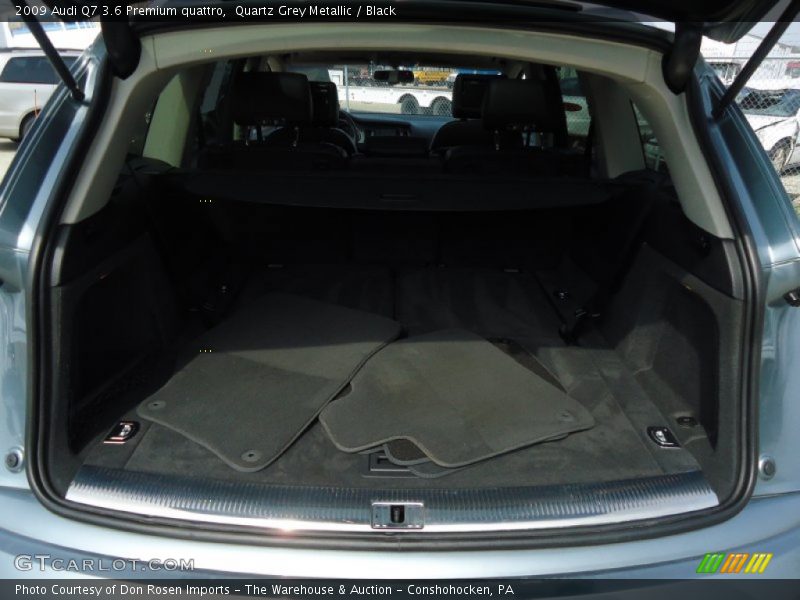 Quartz Grey Metallic / Black 2009 Audi Q7 3.6 Premium quattro