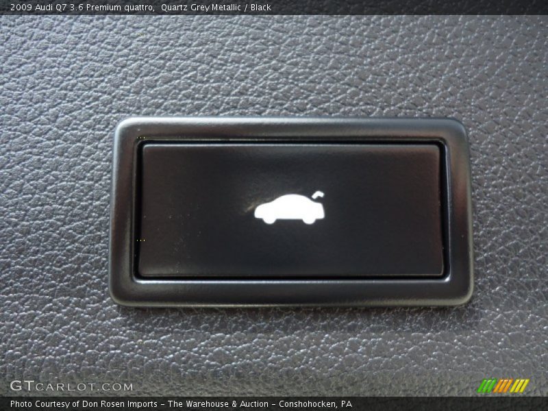 Quartz Grey Metallic / Black 2009 Audi Q7 3.6 Premium quattro
