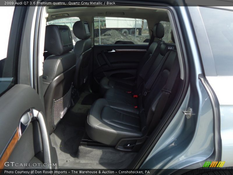 Quartz Grey Metallic / Black 2009 Audi Q7 3.6 Premium quattro