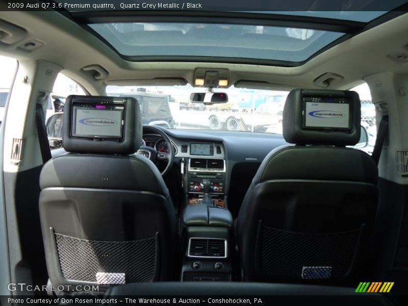 Quartz Grey Metallic / Black 2009 Audi Q7 3.6 Premium quattro