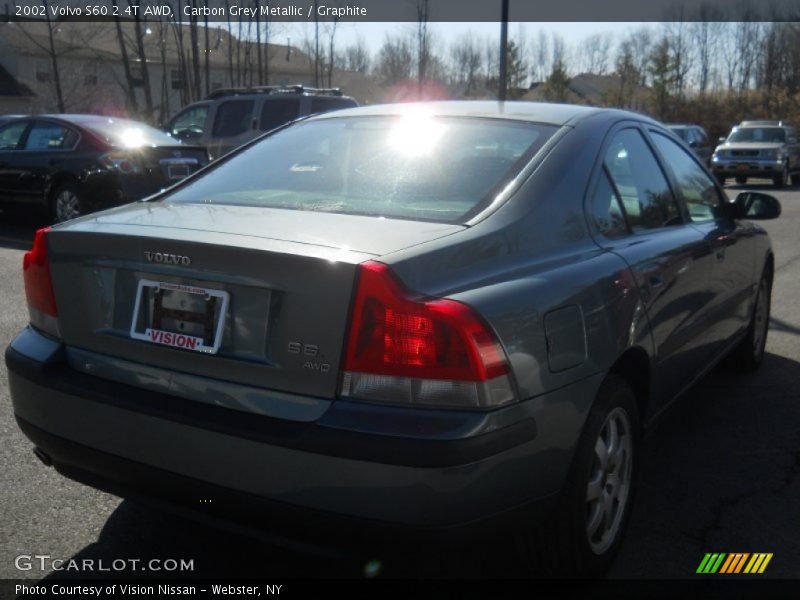 Carbon Grey Metallic / Graphite 2002 Volvo S60 2.4T AWD