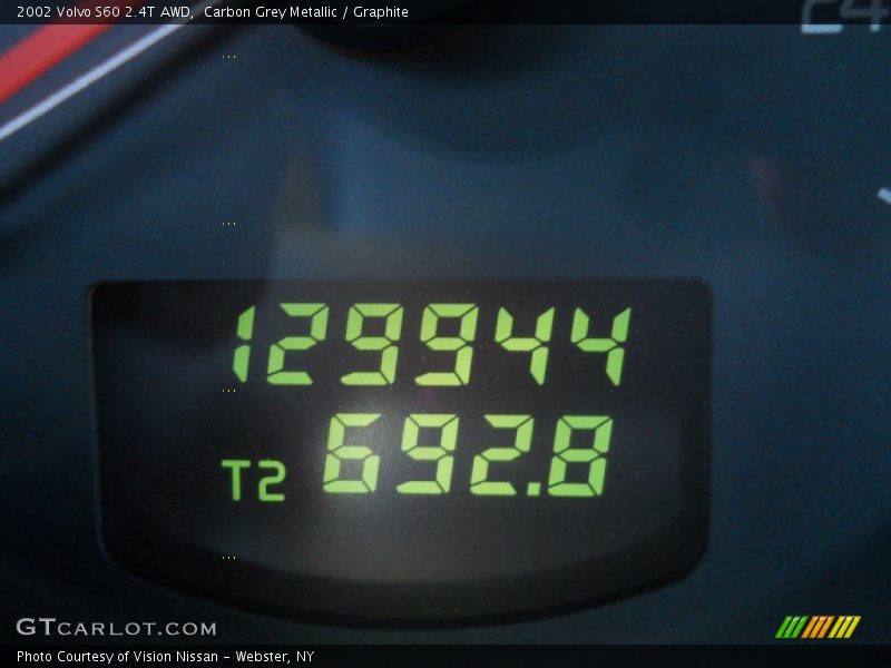 Carbon Grey Metallic / Graphite 2002 Volvo S60 2.4T AWD