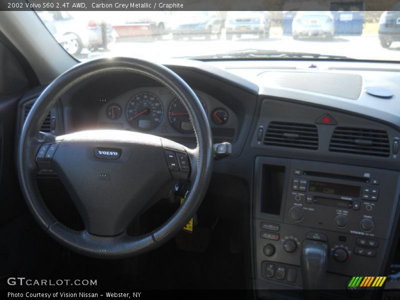 Carbon Grey Metallic / Graphite 2002 Volvo S60 2.4T AWD