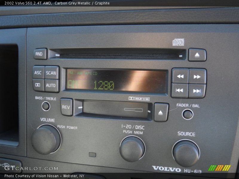Carbon Grey Metallic / Graphite 2002 Volvo S60 2.4T AWD