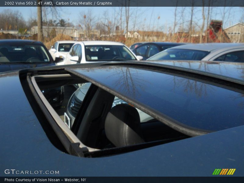 Carbon Grey Metallic / Graphite 2002 Volvo S60 2.4T AWD