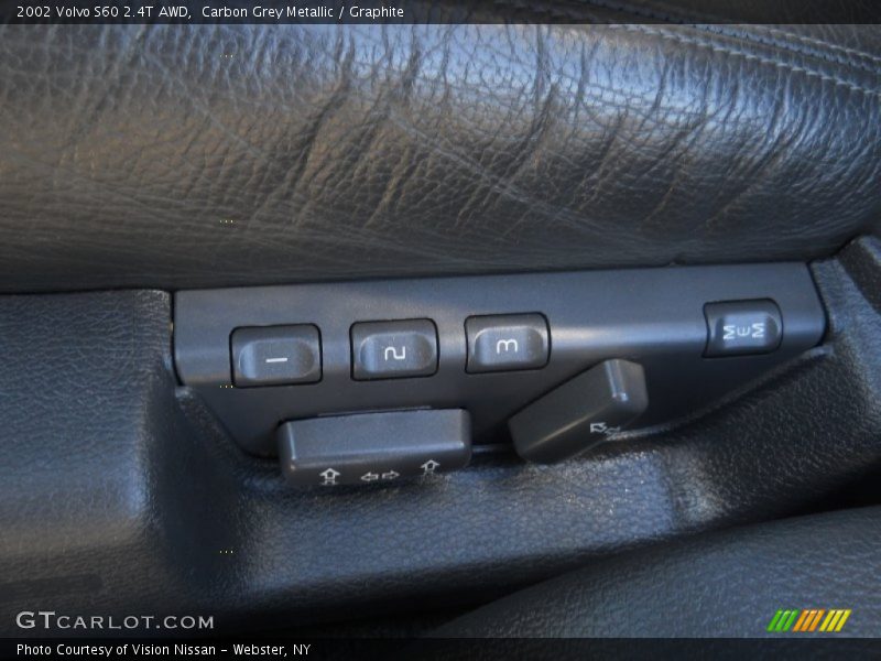 Carbon Grey Metallic / Graphite 2002 Volvo S60 2.4T AWD