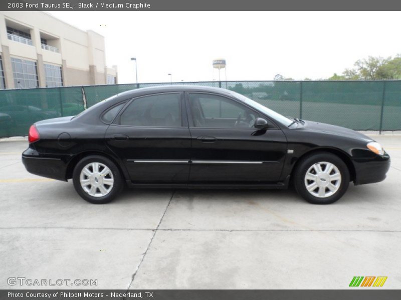 Black / Medium Graphite 2003 Ford Taurus SEL