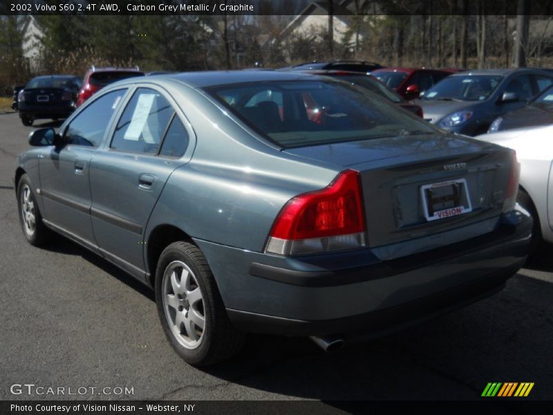 Carbon Grey Metallic / Graphite 2002 Volvo S60 2.4T AWD