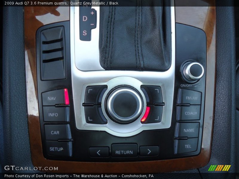 Controls of 2009 Q7 3.6 Premium quattro