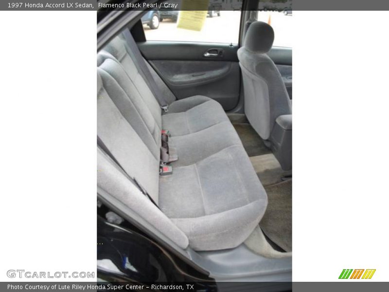 Flamenco Black Pearl / Gray 1997 Honda Accord LX Sedan