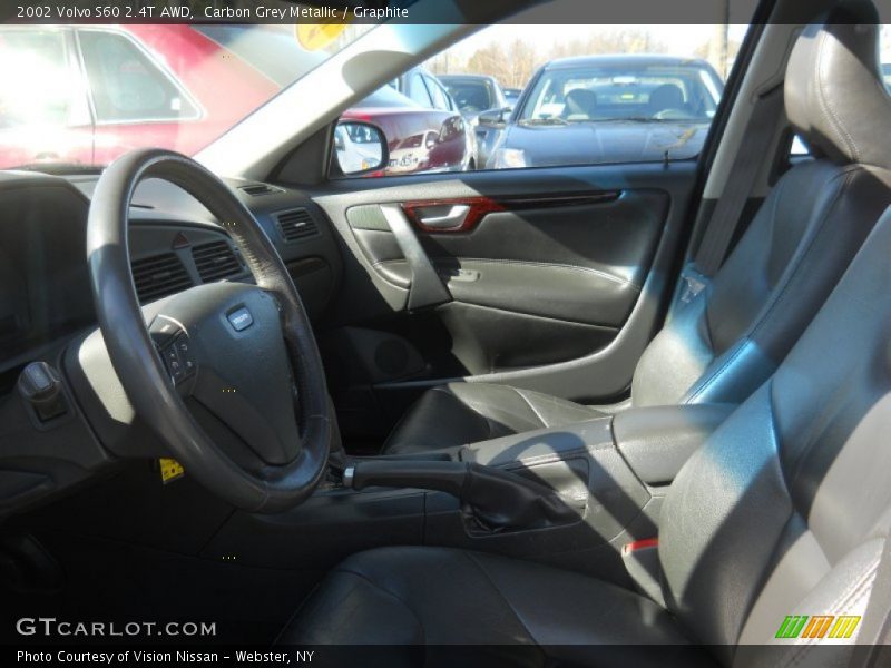 Carbon Grey Metallic / Graphite 2002 Volvo S60 2.4T AWD