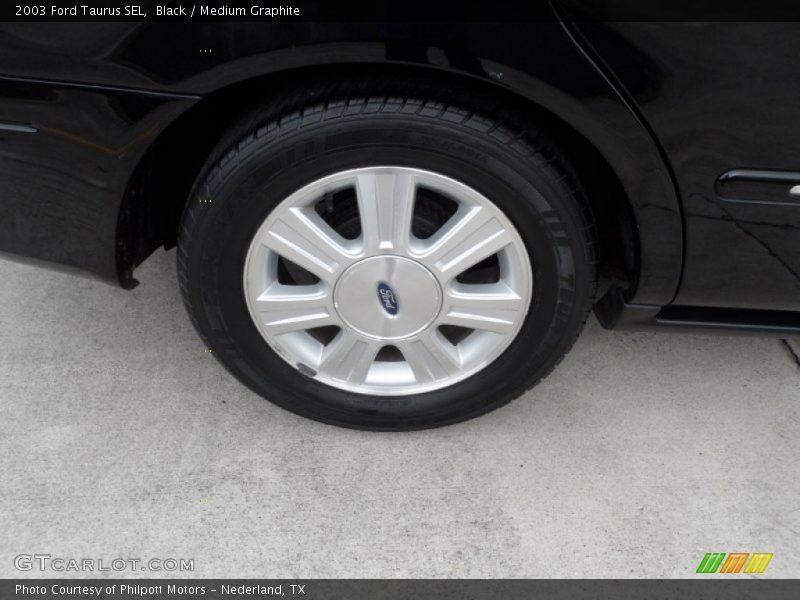 Black / Medium Graphite 2003 Ford Taurus SEL