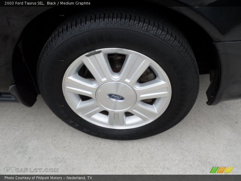 Black / Medium Graphite 2003 Ford Taurus SEL