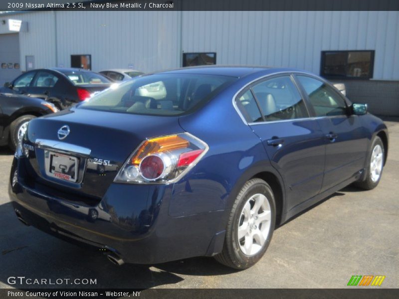 Navy Blue Metallic / Charcoal 2009 Nissan Altima 2.5 SL