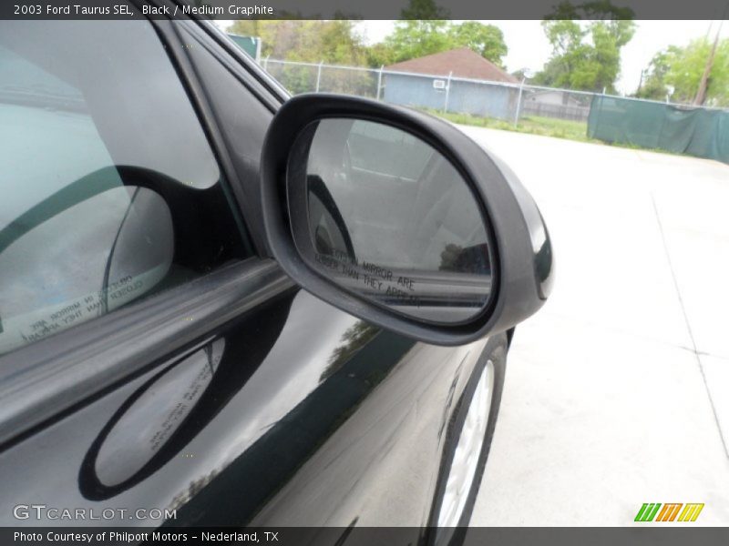 Black / Medium Graphite 2003 Ford Taurus SEL