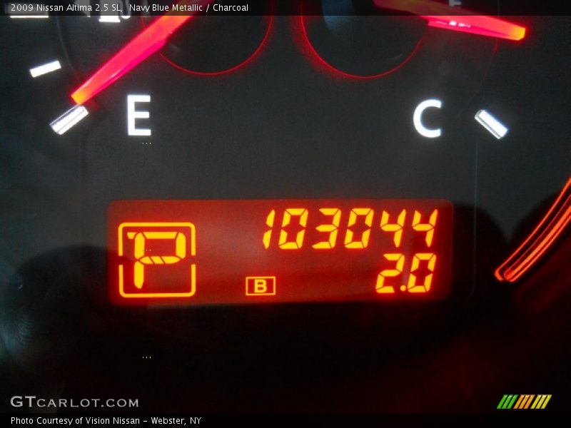 Navy Blue Metallic / Charcoal 2009 Nissan Altima 2.5 SL