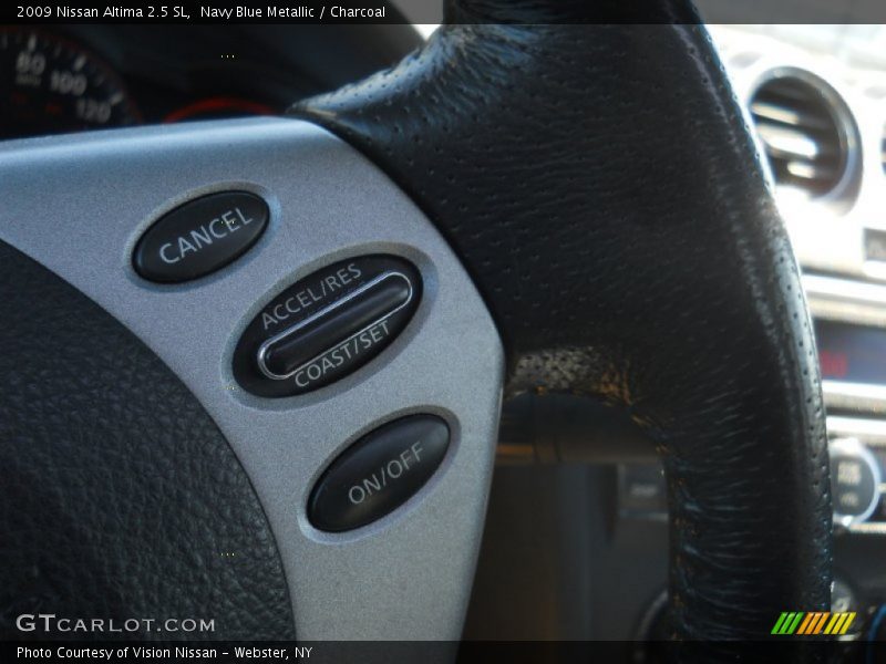 Navy Blue Metallic / Charcoal 2009 Nissan Altima 2.5 SL