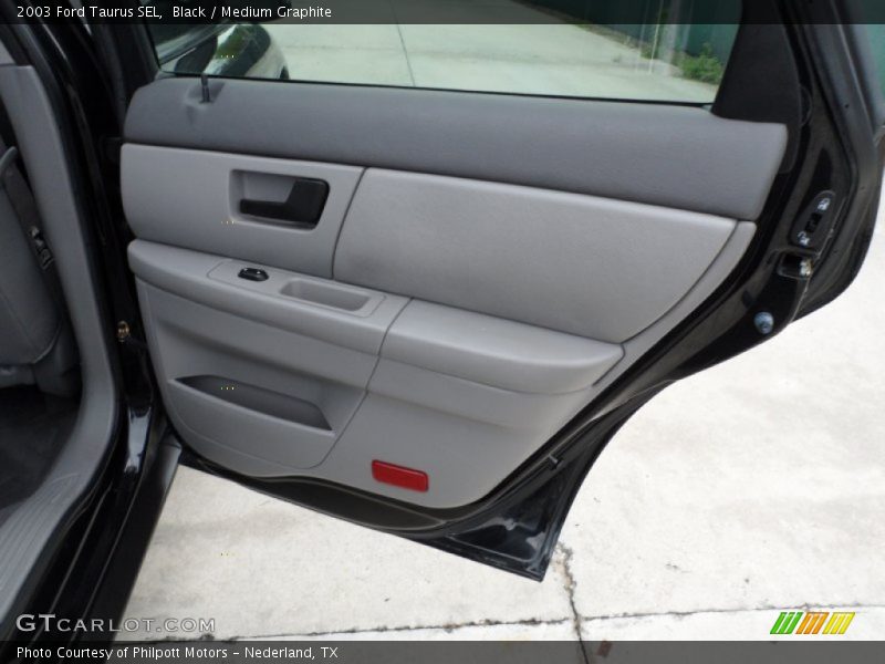 Black / Medium Graphite 2003 Ford Taurus SEL
