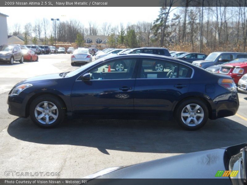 Navy Blue Metallic / Charcoal 2009 Nissan Altima 2.5 SL