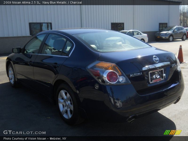 Navy Blue Metallic / Charcoal 2009 Nissan Altima 2.5 SL