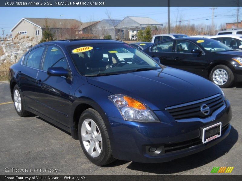 Navy Blue Metallic / Charcoal 2009 Nissan Altima 2.5 SL
