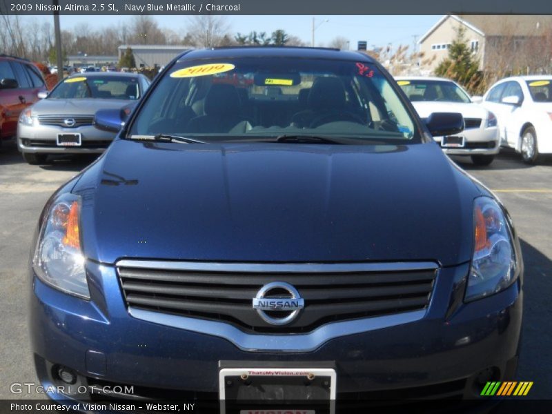 Navy Blue Metallic / Charcoal 2009 Nissan Altima 2.5 SL
