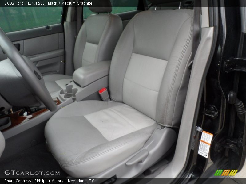 Black / Medium Graphite 2003 Ford Taurus SEL
