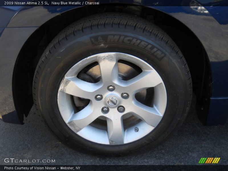 Navy Blue Metallic / Charcoal 2009 Nissan Altima 2.5 SL