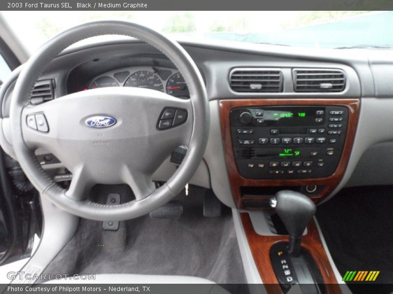 Black / Medium Graphite 2003 Ford Taurus SEL