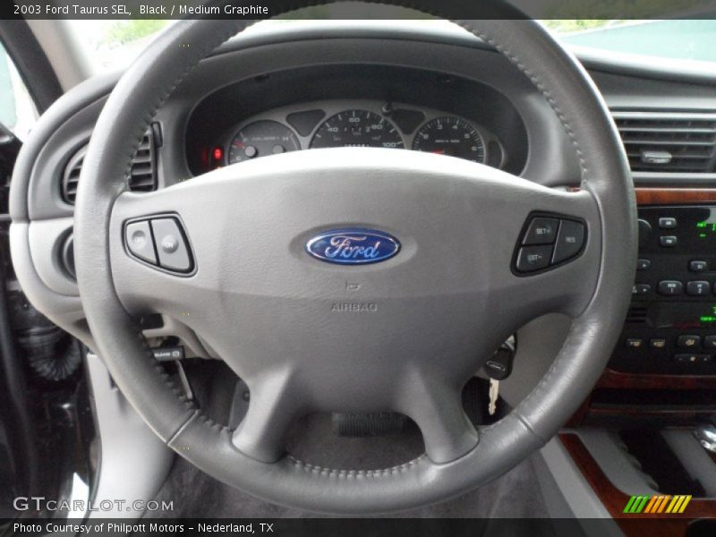 Black / Medium Graphite 2003 Ford Taurus SEL
