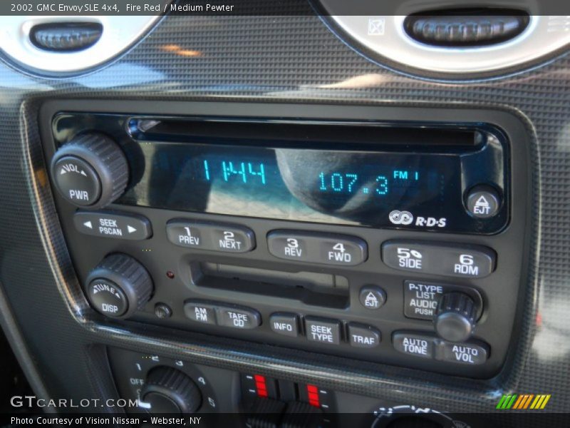 Fire Red / Medium Pewter 2002 GMC Envoy SLE 4x4