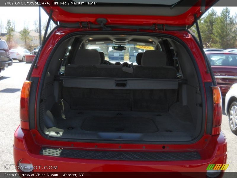 Fire Red / Medium Pewter 2002 GMC Envoy SLE 4x4