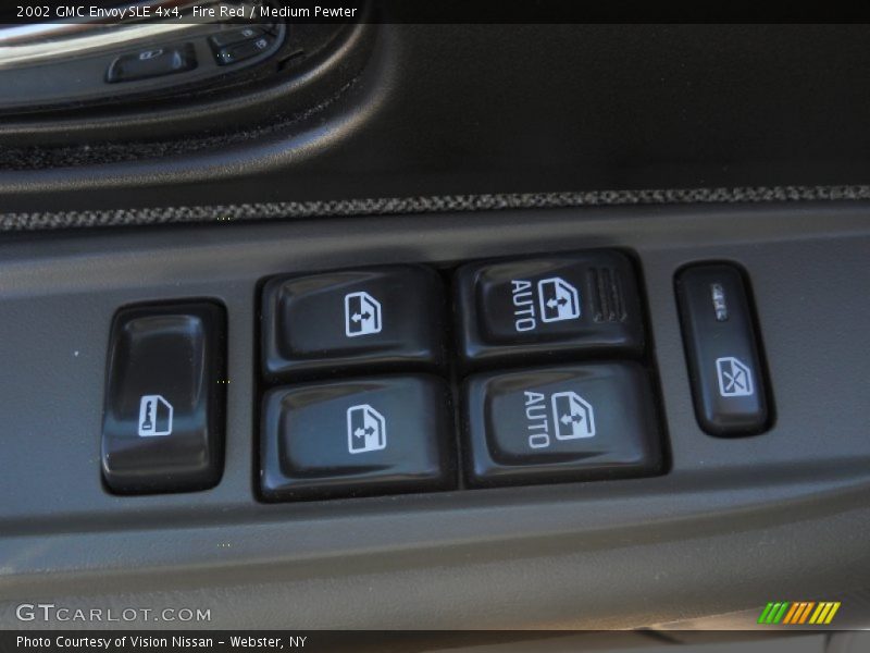 Fire Red / Medium Pewter 2002 GMC Envoy SLE 4x4