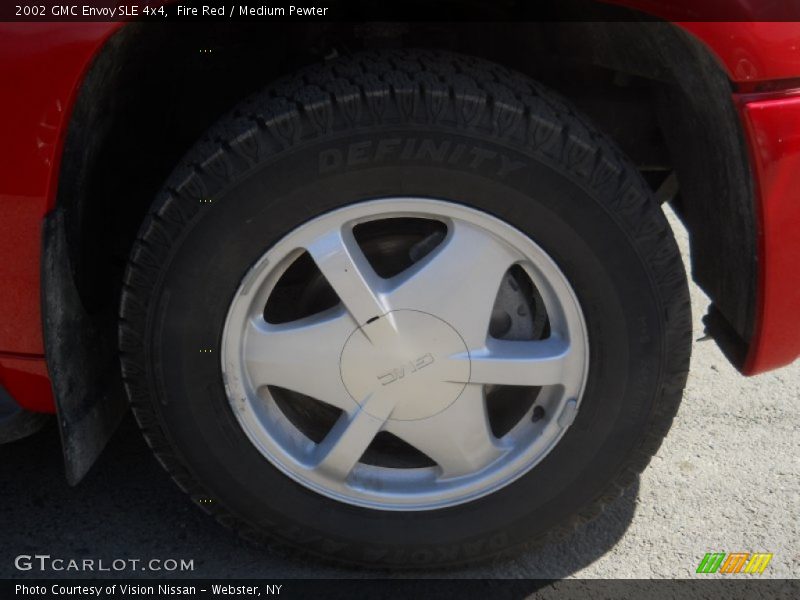 Fire Red / Medium Pewter 2002 GMC Envoy SLE 4x4